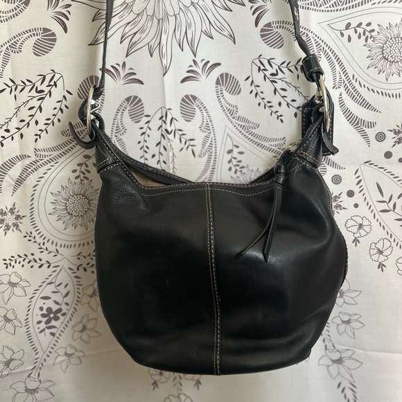 Coach Vintage Bleecker Tattersall Vachetta Duffle Bucket crossbody - Picture 9 of 13